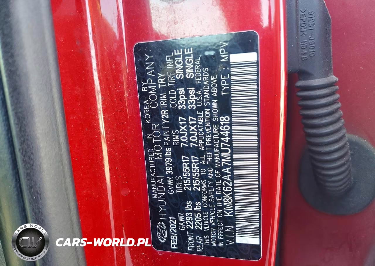 2021 Hyundai Kona Sel Plus VIN:KM8K62AA7MU744618 - 13