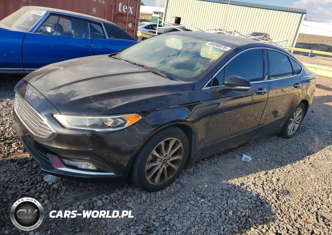 2017 Ford Fusion Se VIN:3FA6P0HD0HR408058 - 1