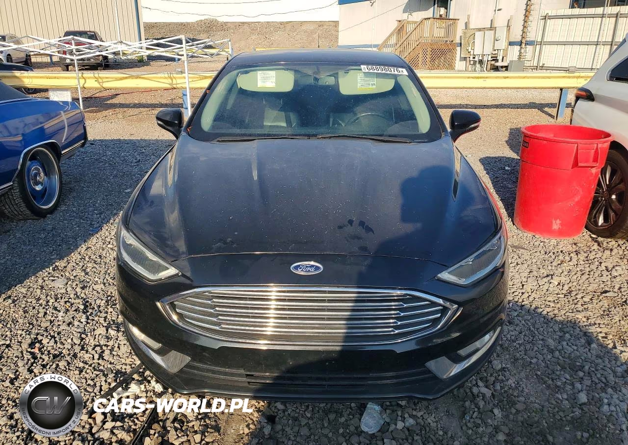 2017 Ford Fusion Se VIN:3FA6P0HD0HR408058 - 5