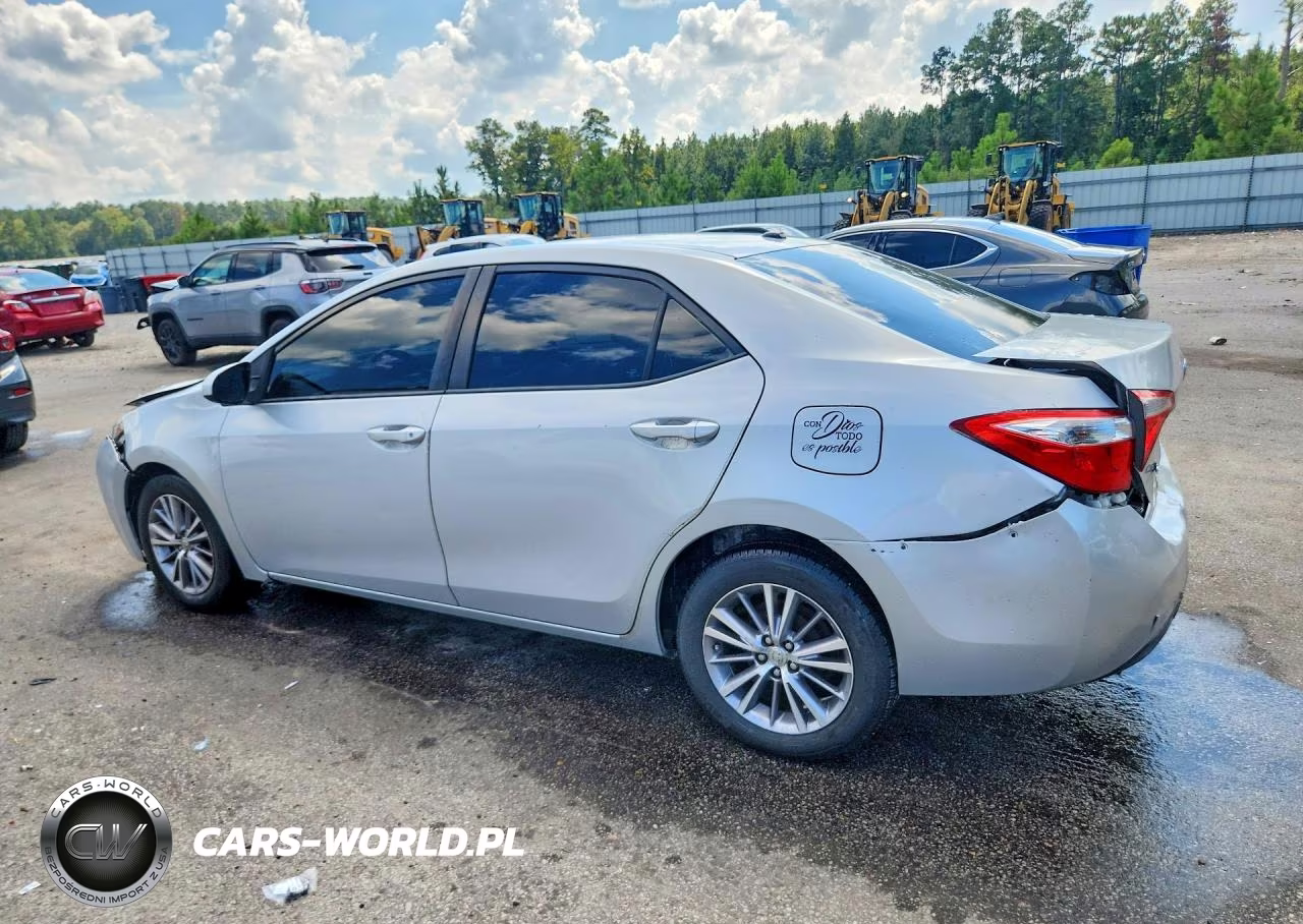 2015 Toyota Corolla Le Premium VIN:5YFBURHE4FP196234 - 2