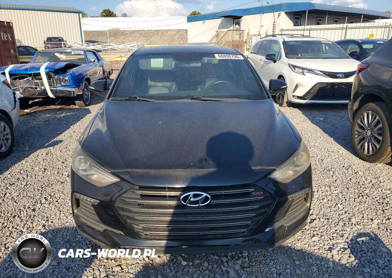 2018 Hyundai Elantra Sport VIN:KMHD04LBXJU524882 - 5