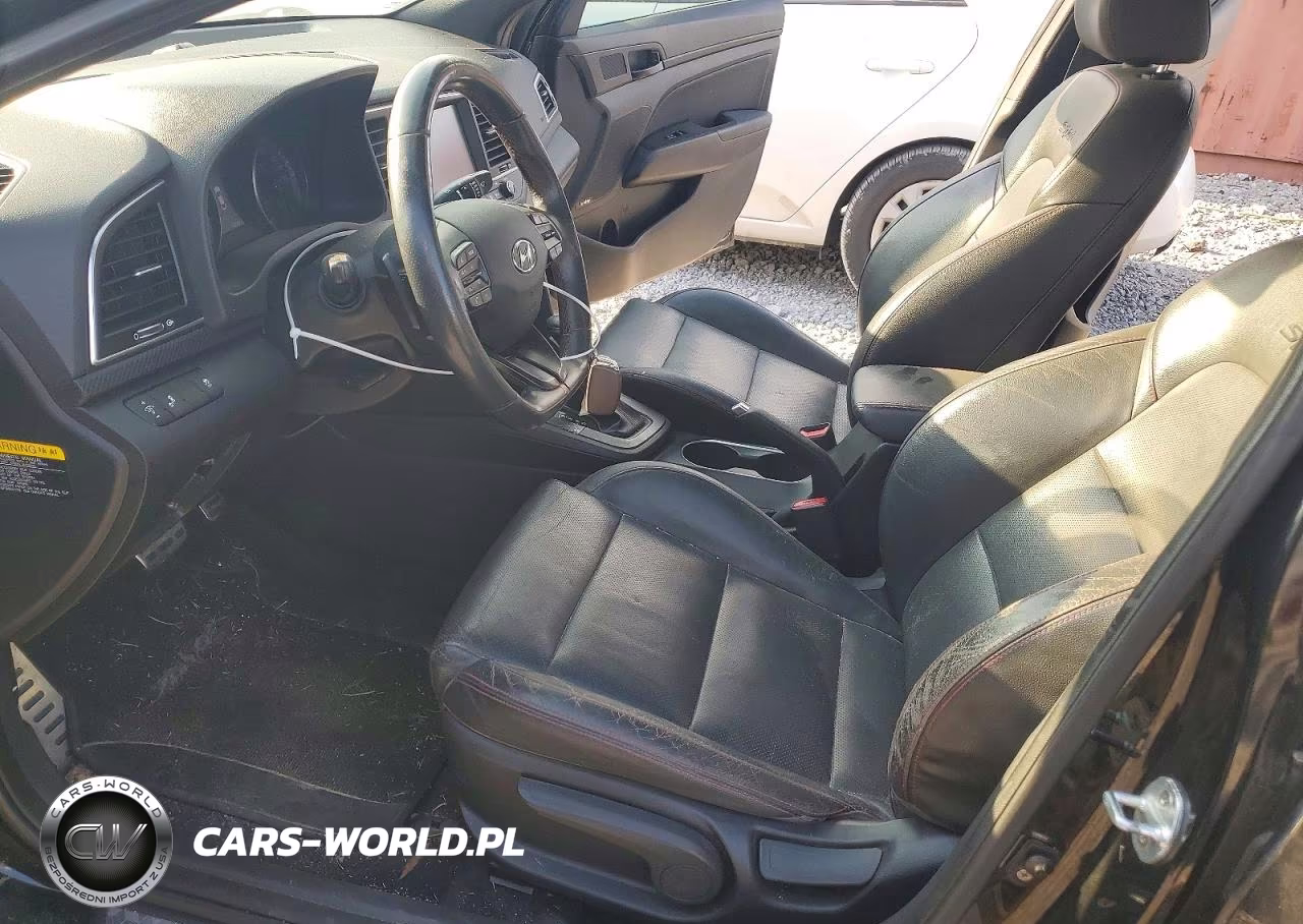 2018 Hyundai Elantra Sport VIN:KMHD04LBXJU524882 - 7