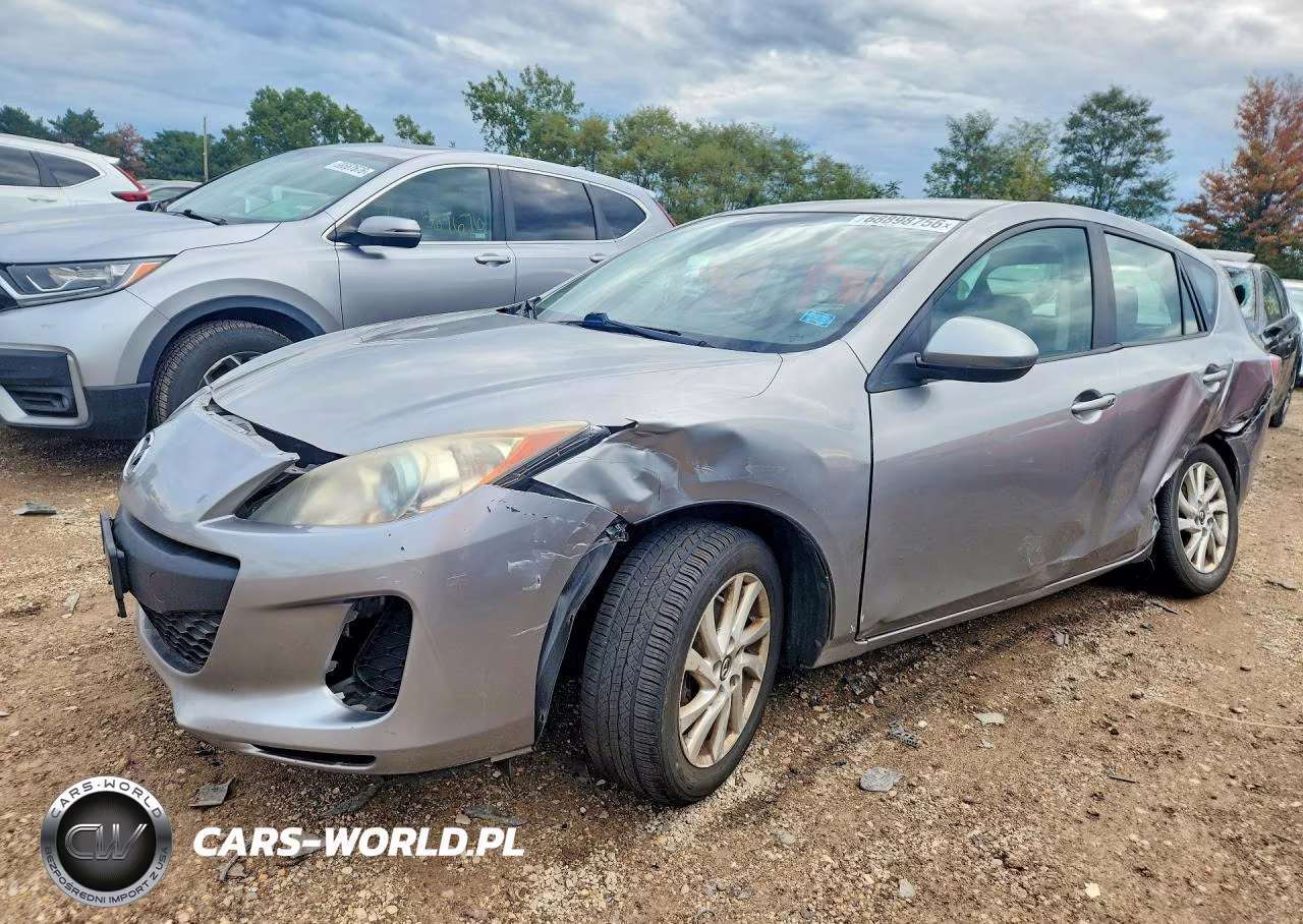2013 Mazda 3 I VIN:JM1BL1M77D1738617 - 1