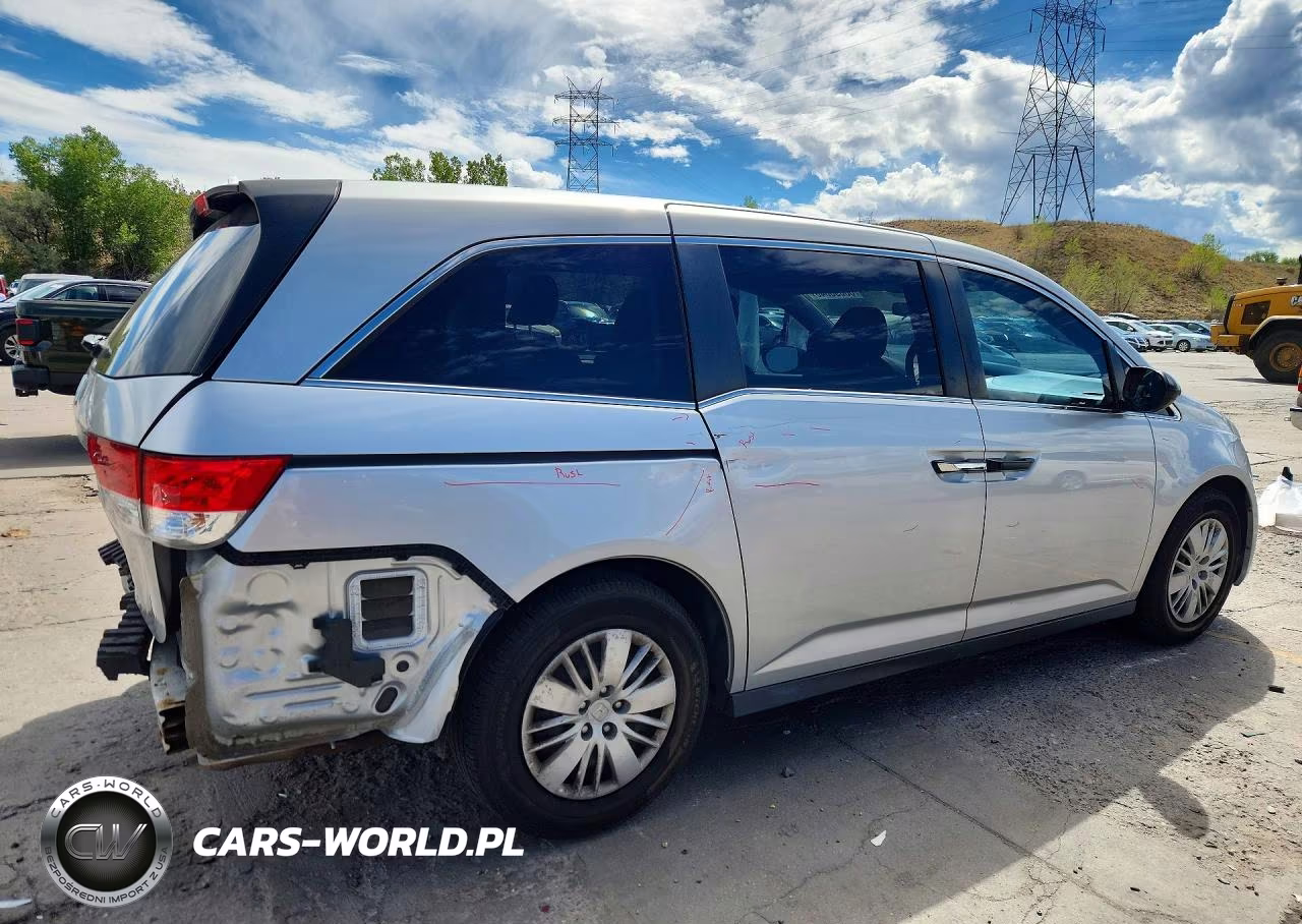 2015 Honda Odyssey Lx VIN:5FNRL5H20FB043734 - 3