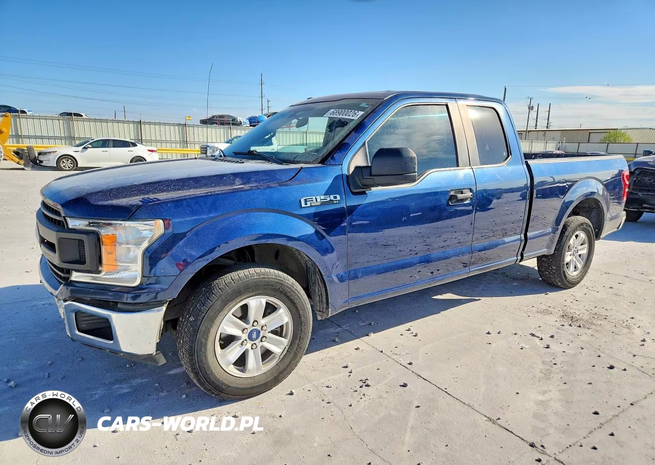 2019 Ford F150 Super Cab VIN:1FTEX1CB8KKE45789 - 1