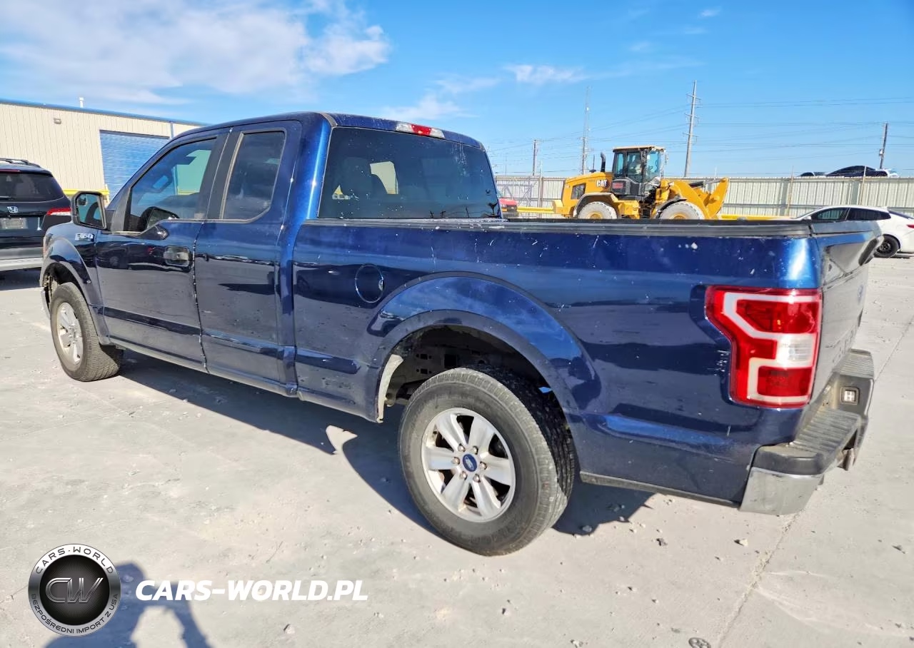 2019 Ford F150 Super Cab VIN:1FTEX1CB8KKE45789 - 2
