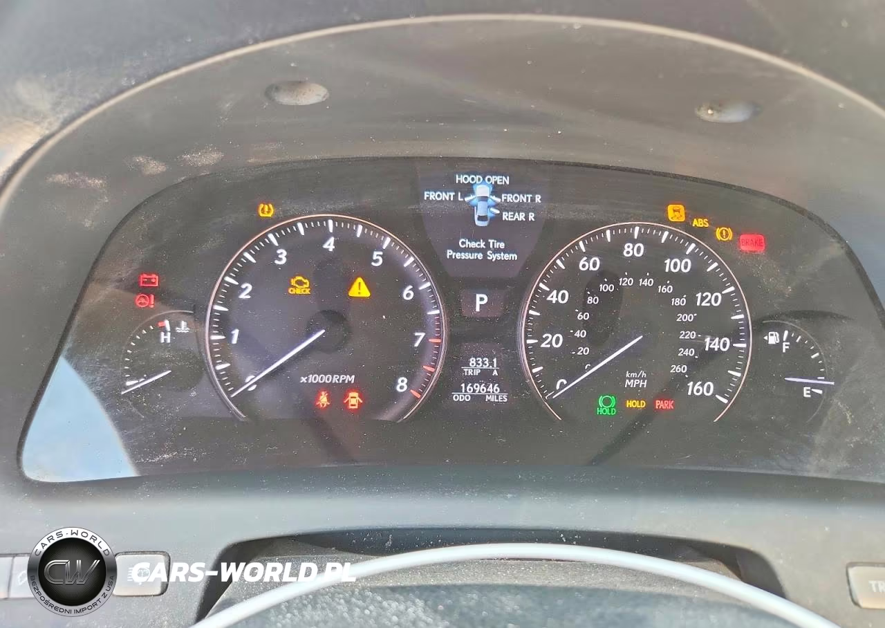 2008 Lexus Ls 460 VIN:JTHBL46F485066132 - 9
