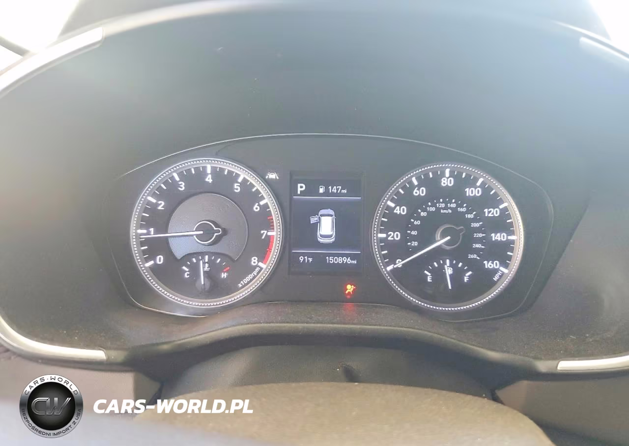 2019 Hyundai Santa Fe Se VIN:5NMS23AD1KH044369 - 9