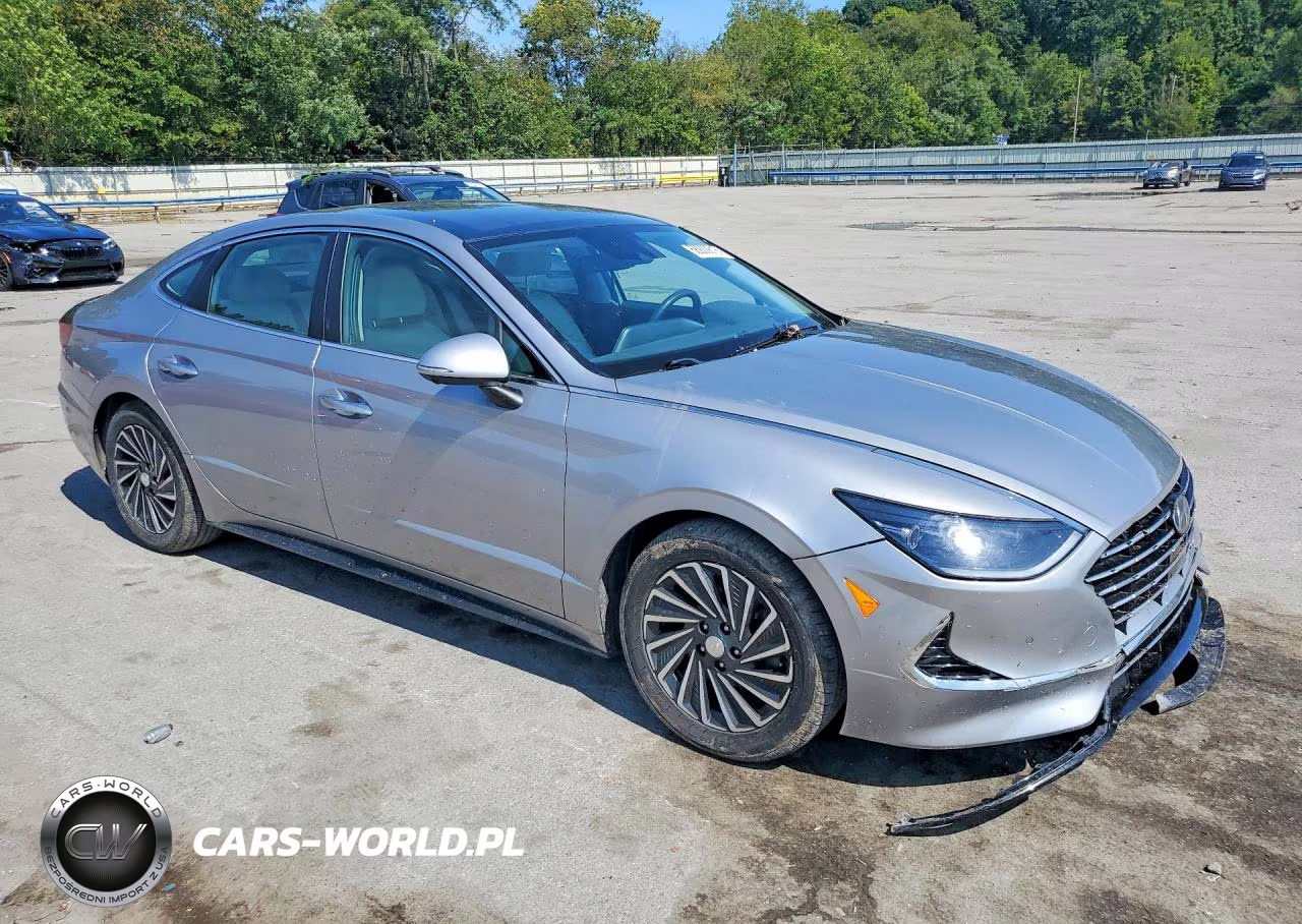 2020 Hyundai Sonata Hybrid Limited VIN:KMHL54JJ2LA011010 - 4