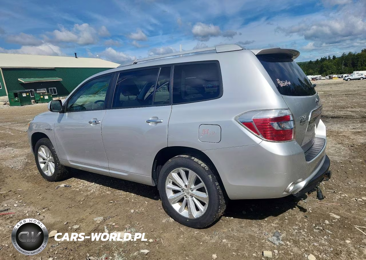 2008 Toyota Highlander Hybrid VIN:JTEEW41AX82025146 - 2