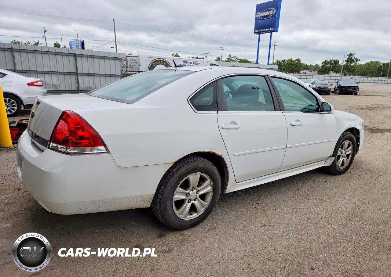 2012 Chevrolet Impala Ls VIN:2G1WF5E35C1259173 - 3