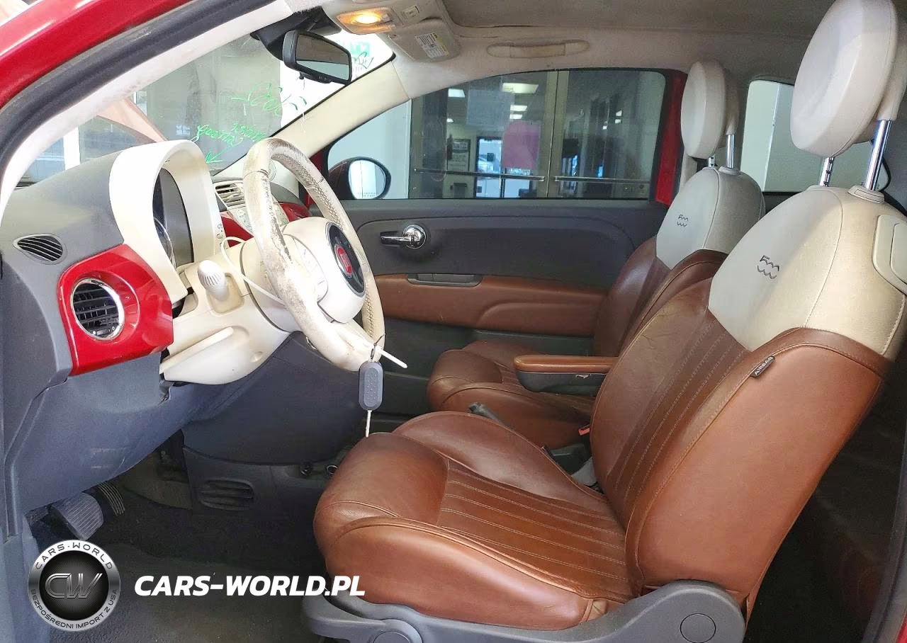 2013 Fiat 500 Lounge VIN:3C3CFFER3DT512919 - 7