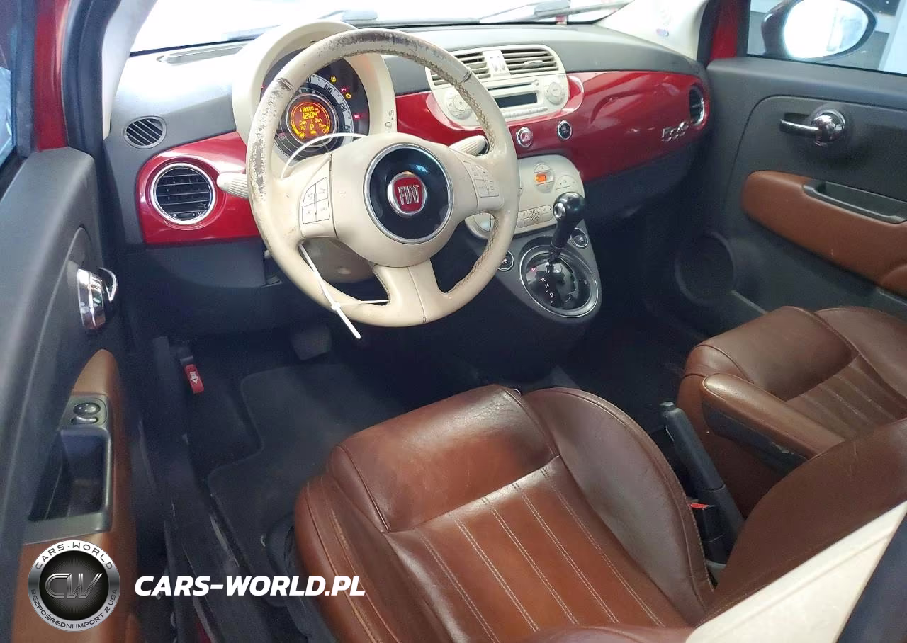 2013 Fiat 500 Lounge VIN:3C3CFFER3DT512919 - 8