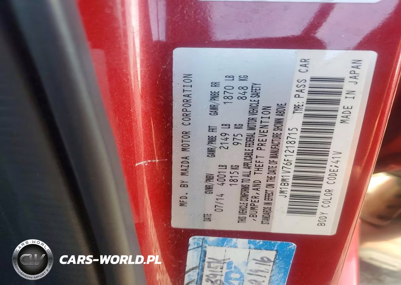 2015 Mazda 3 Touring VIN:JM1BM1V76F1218715 - 12