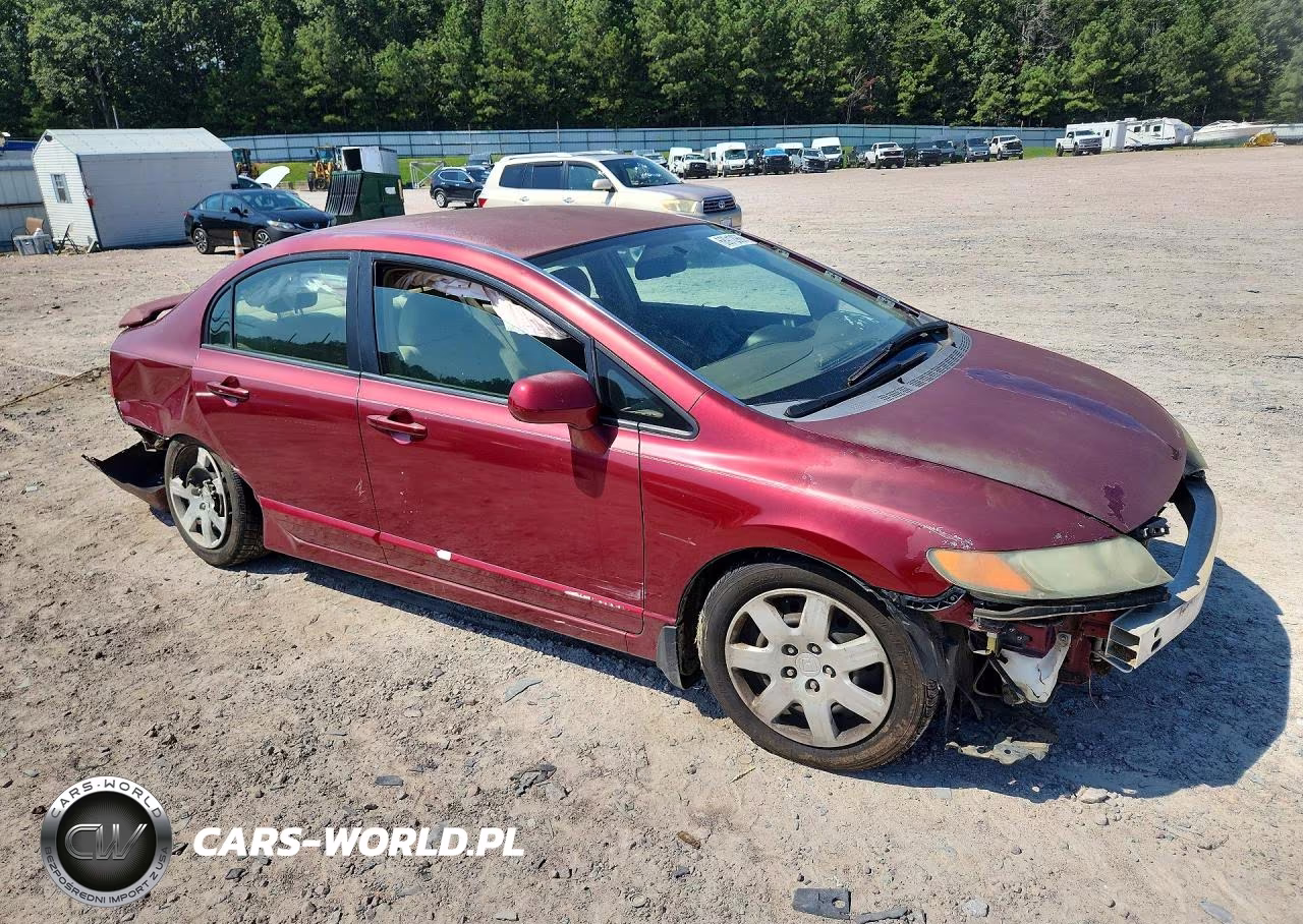 2007 Honda Civic Lx VIN:1HGFA16537L139839 - 4