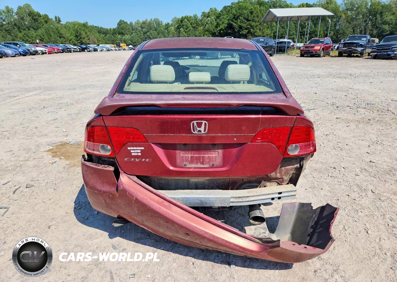 2007 Honda Civic Lx VIN:1HGFA16537L139839 - 6