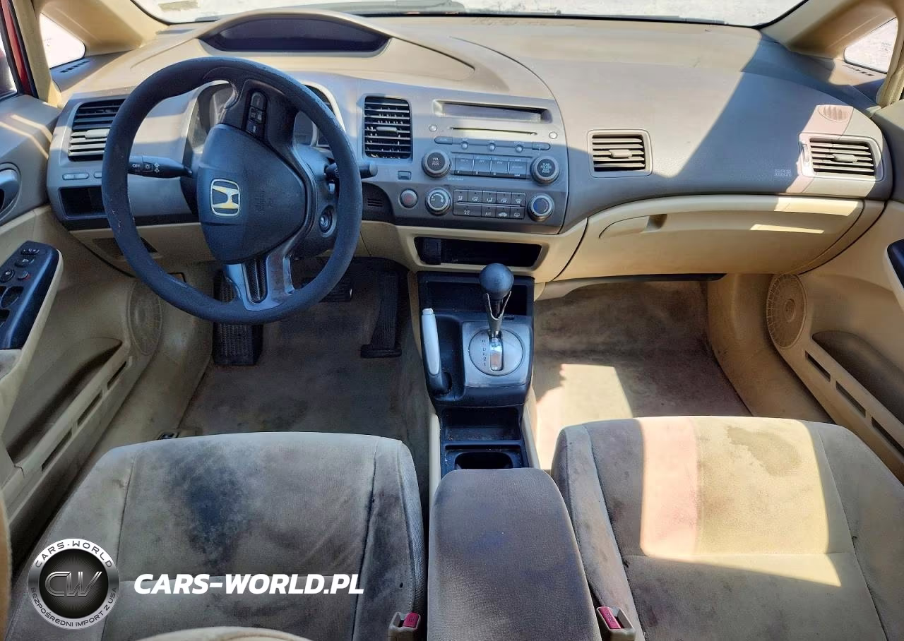 2007 Honda Civic Lx VIN:1HGFA16537L139839 - 8