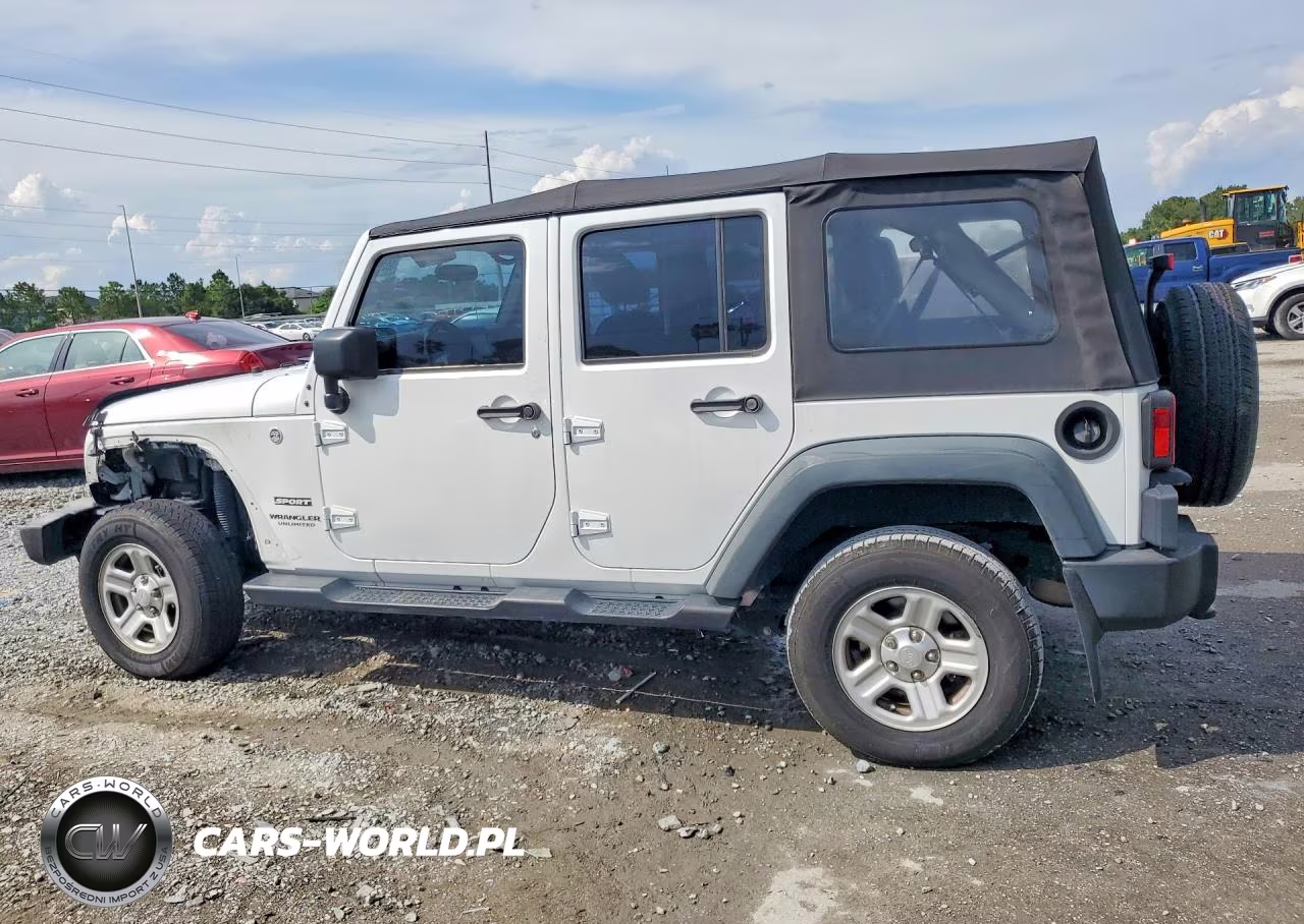 2016 Jeep Wrangler Unlimited Sport VIN:1C4BJWDG2GL324222 - 2