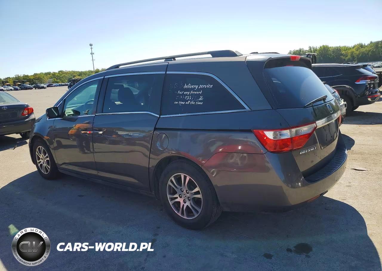 2012 Honda Odyssey Exl VIN:5FNRL5H68CB028526 - 2