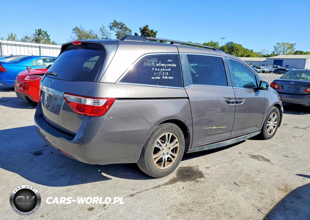 2012 Honda Odyssey Exl VIN:5FNRL5H68CB028526 - 3