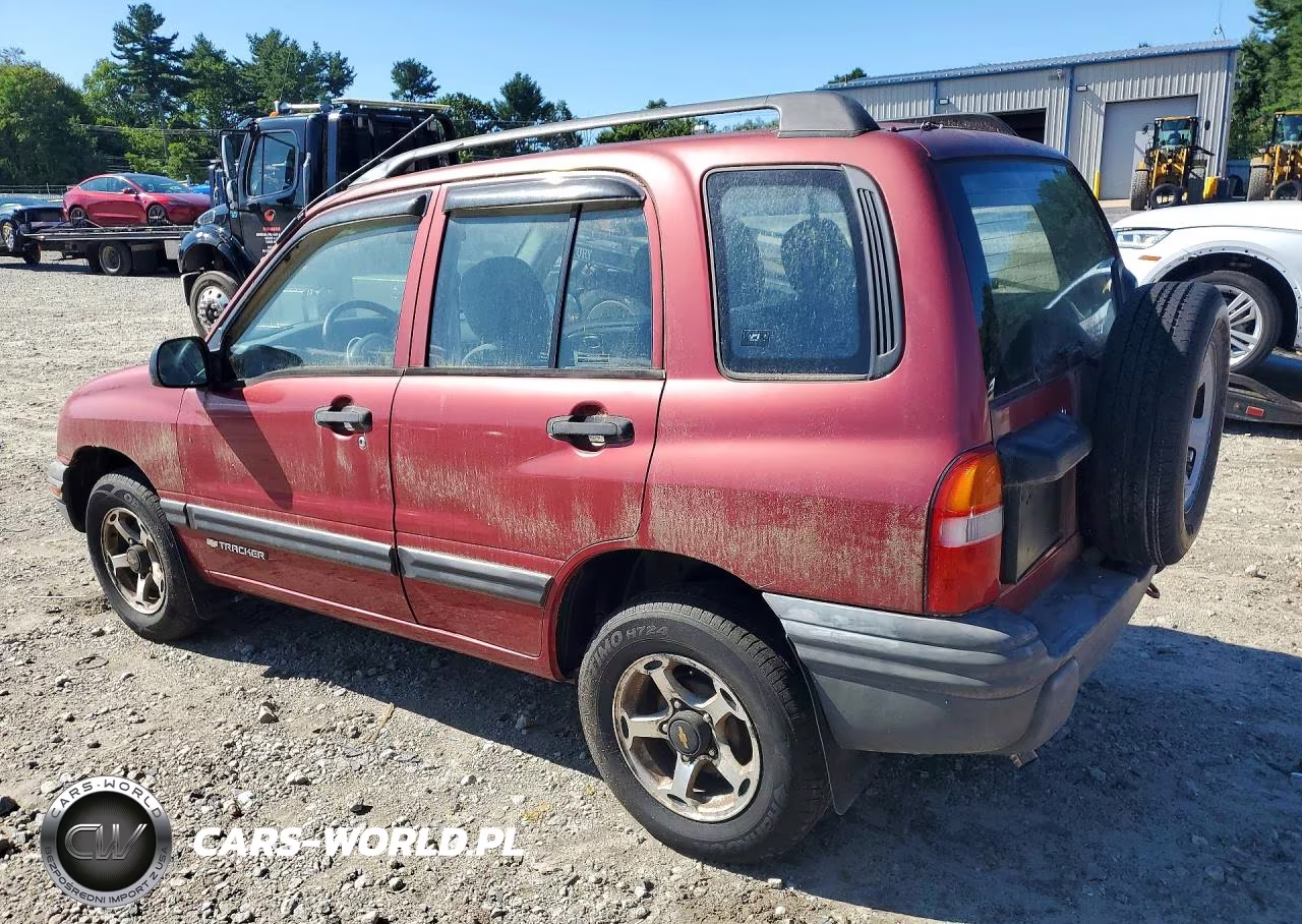 2000 Chevrolet Tracker VIN:2CNBJ13C1Y6953252 - 2