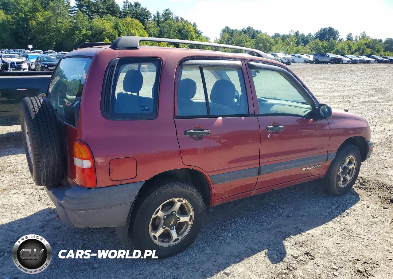2000 Chevrolet Tracker VIN:2CNBJ13C1Y6953252 - 3