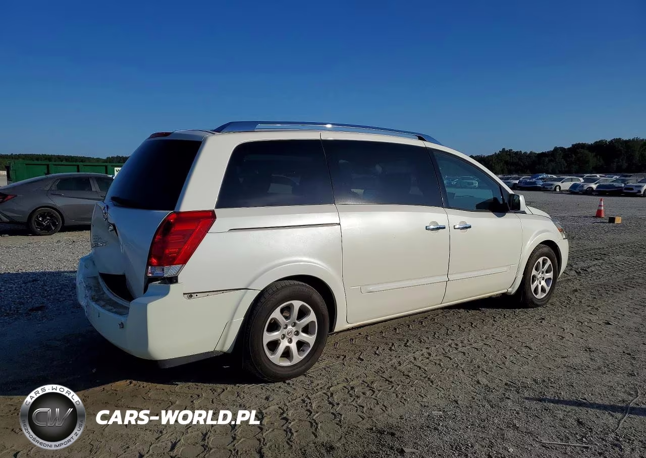 2008 Nissan Quest 3.5 VIN:5N1BV28U48N107625 - 3