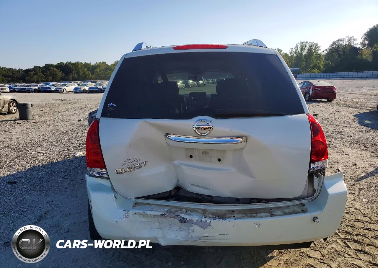 2008 Nissan Quest 3.5 VIN:5N1BV28U48N107625 - 6