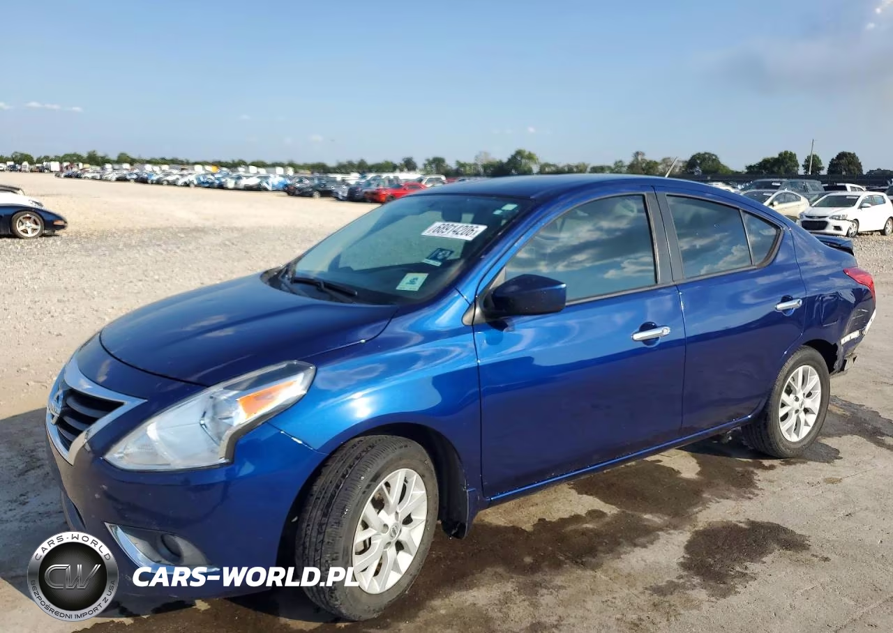 2019 Nissan Versa Sv VIN:3N1CN7AP3KL876962 - 1