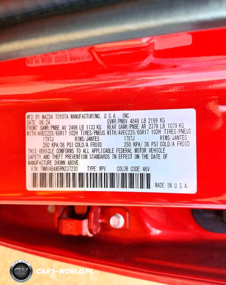 2024 Mazda Cx-50 Select VIN:7MMVABAM5RN237230 - 14