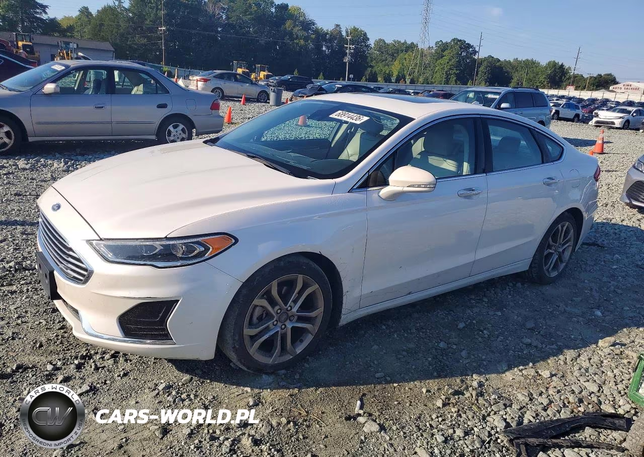 2019 Ford Fusion Sel VIN:3FA6P0CD1KR198181 - 1