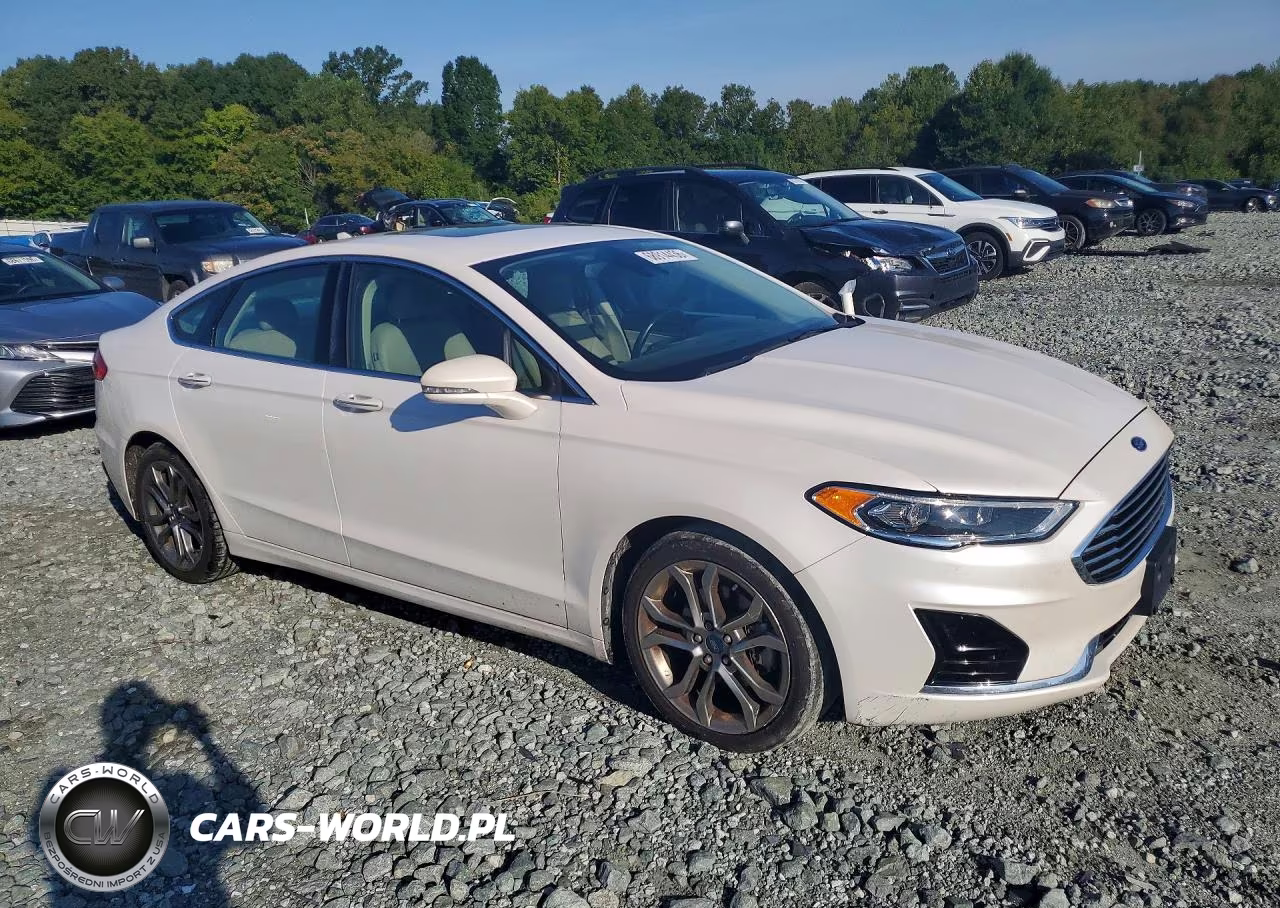 2019 Ford Fusion Sel VIN:3FA6P0CD1KR198181 - 4