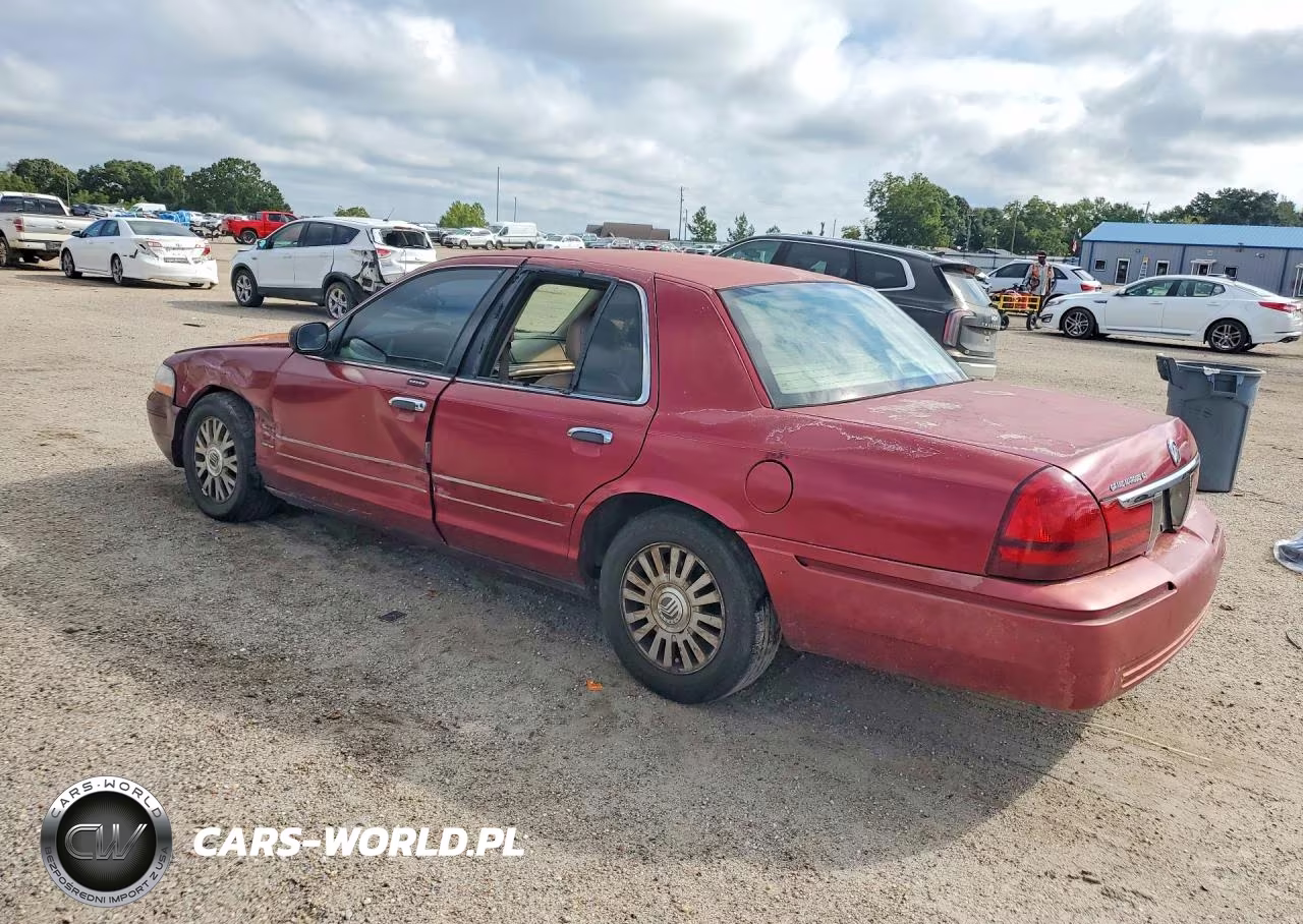 2003 Mercury Grand Marquis Gs VIN:2MEFM74W13X660526 - 2