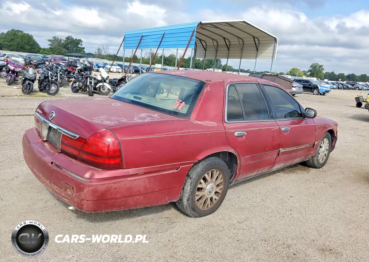 2003 Mercury Grand Marquis Gs VIN:2MEFM74W13X660526 - 3