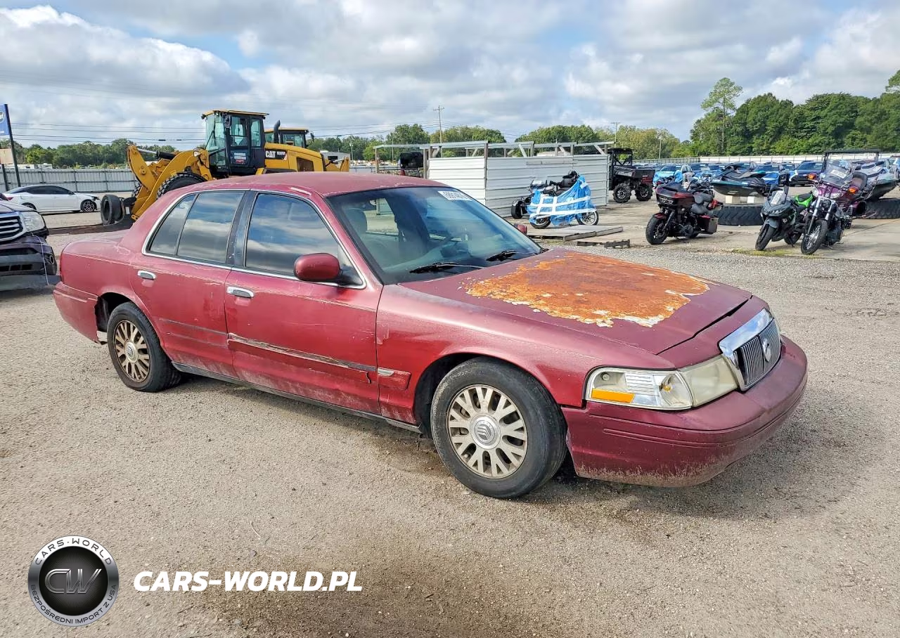 2003 Mercury Grand Marquis Gs VIN:2MEFM74W13X660526 - 4