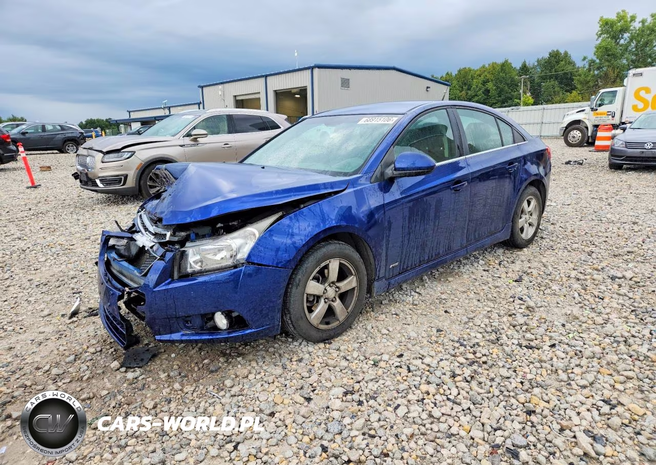 2012 Chevrolet Cruze Lt VIN:1G1PF5SC4C7213152 - 1