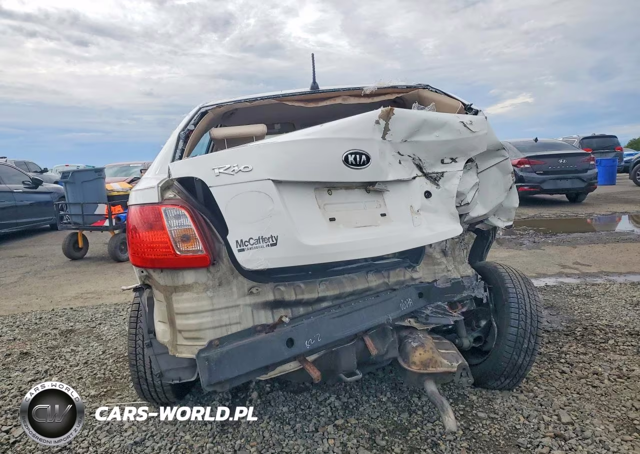 2006 Kia Rio Base VIN:KNADE123366156231 - 6