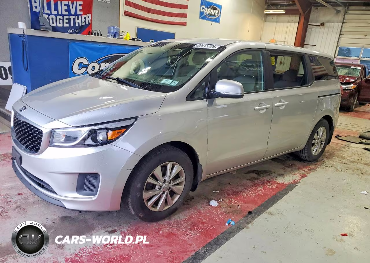 2017 Kia Sedona Lx VIN:KNDMB5C11H6301432 - 1