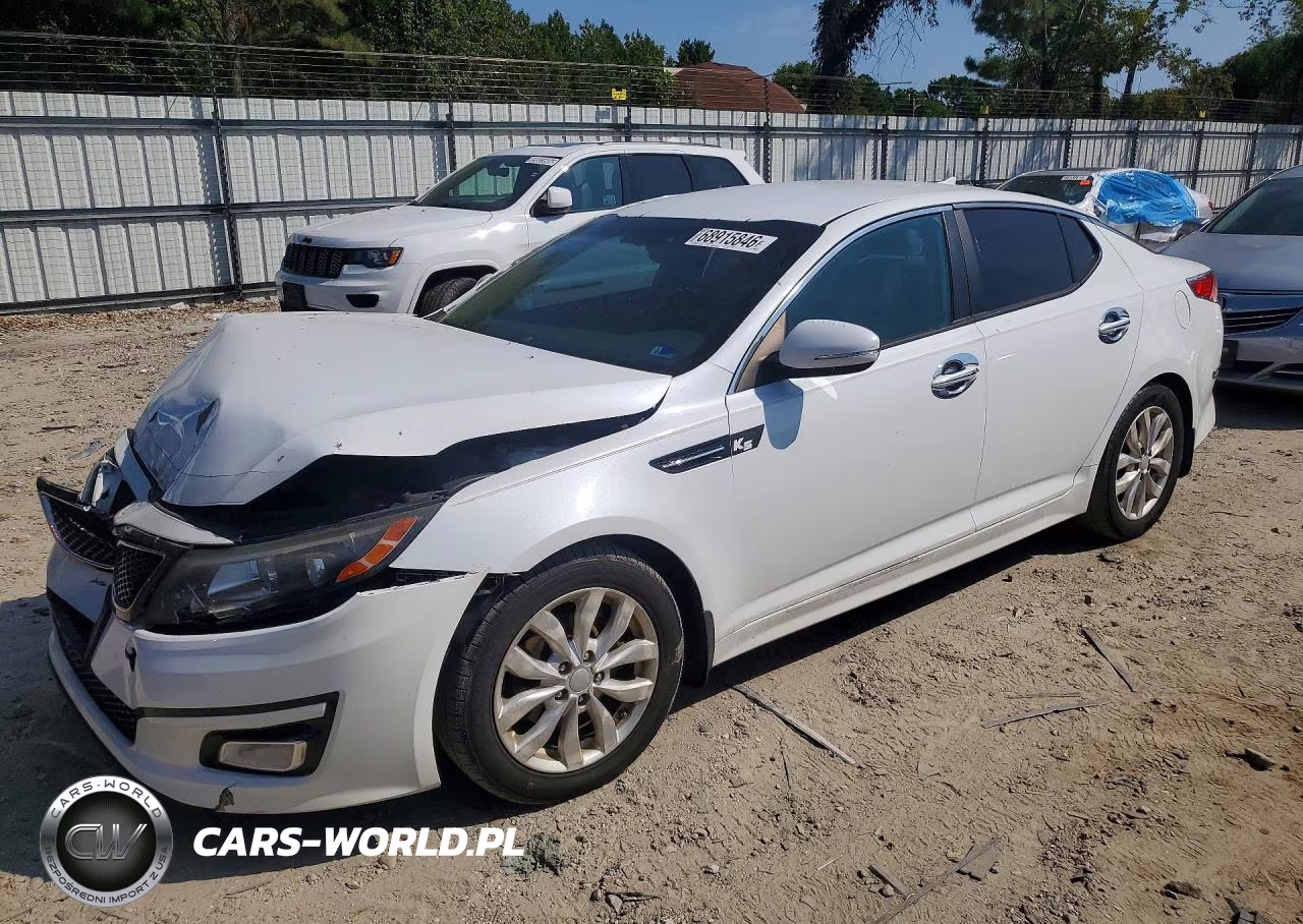 2015 Kia Optima Ex VIN:5XXGN4A76FG372520 - 1