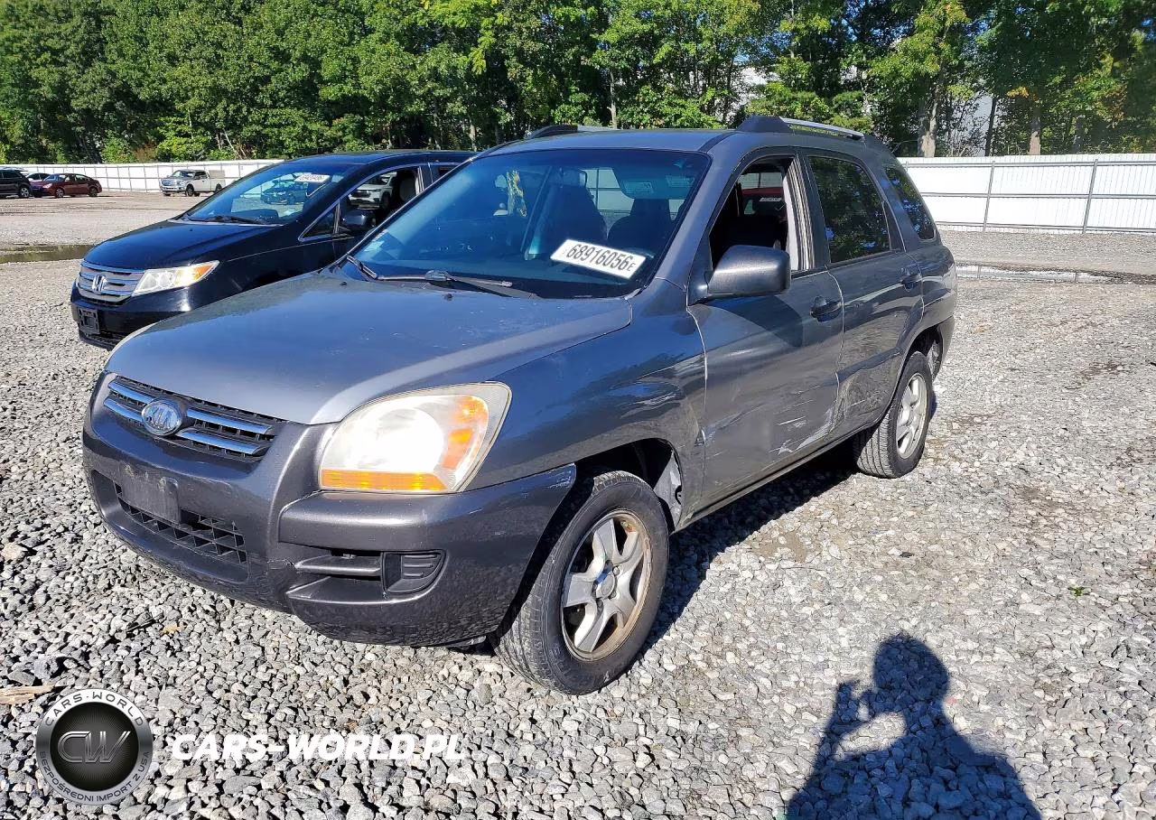 2007 Kia Sportage Lx VIN:KNDJF724577390669 - 1