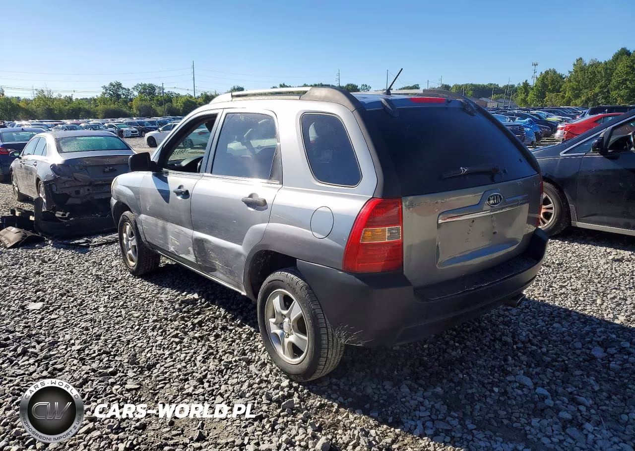 2007 Kia Sportage Lx VIN:KNDJF724577390669 - 2