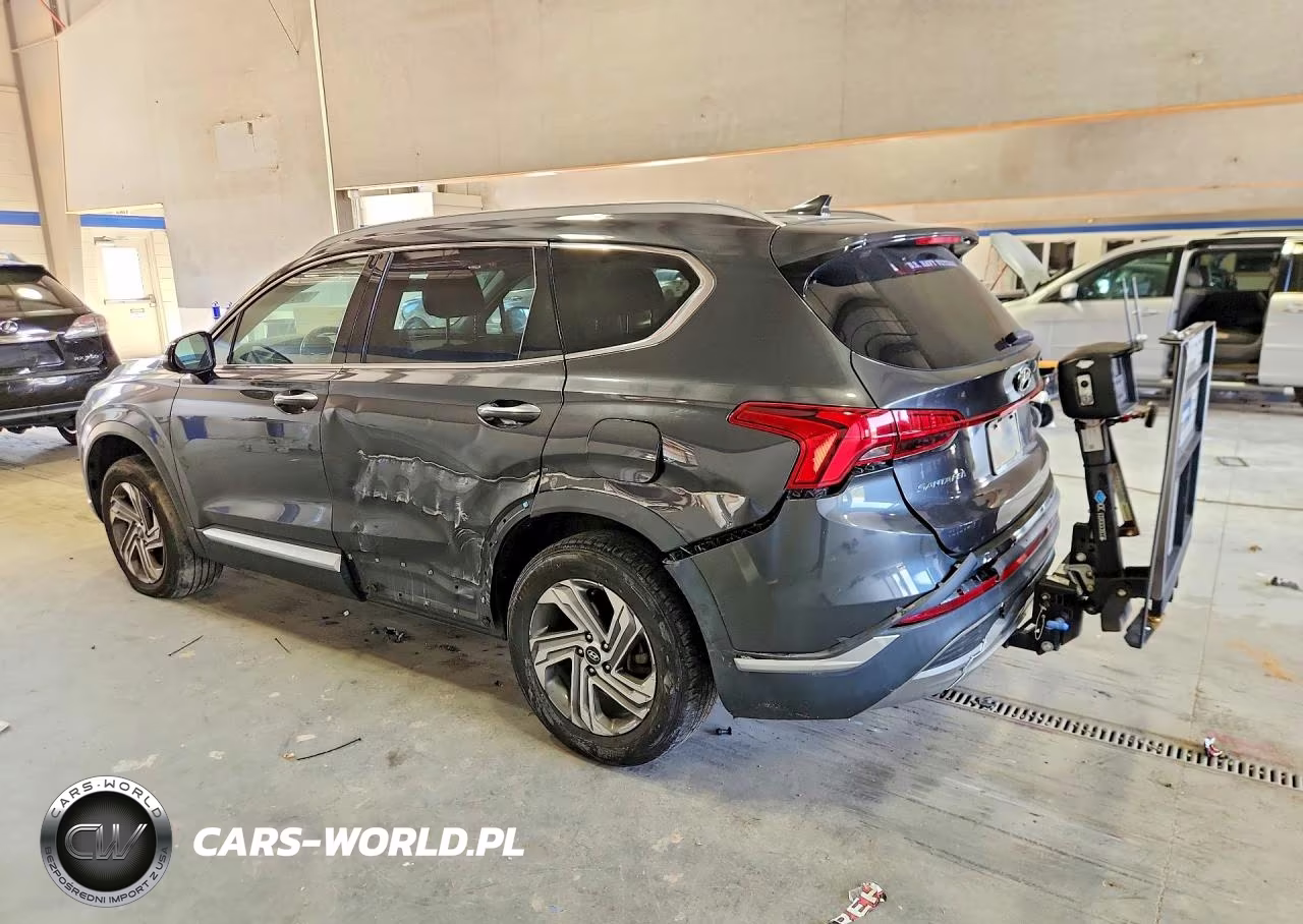 2021 Hyundai Santa Fe Sel VIN:5NMS6DAJ9MH342722 - 2