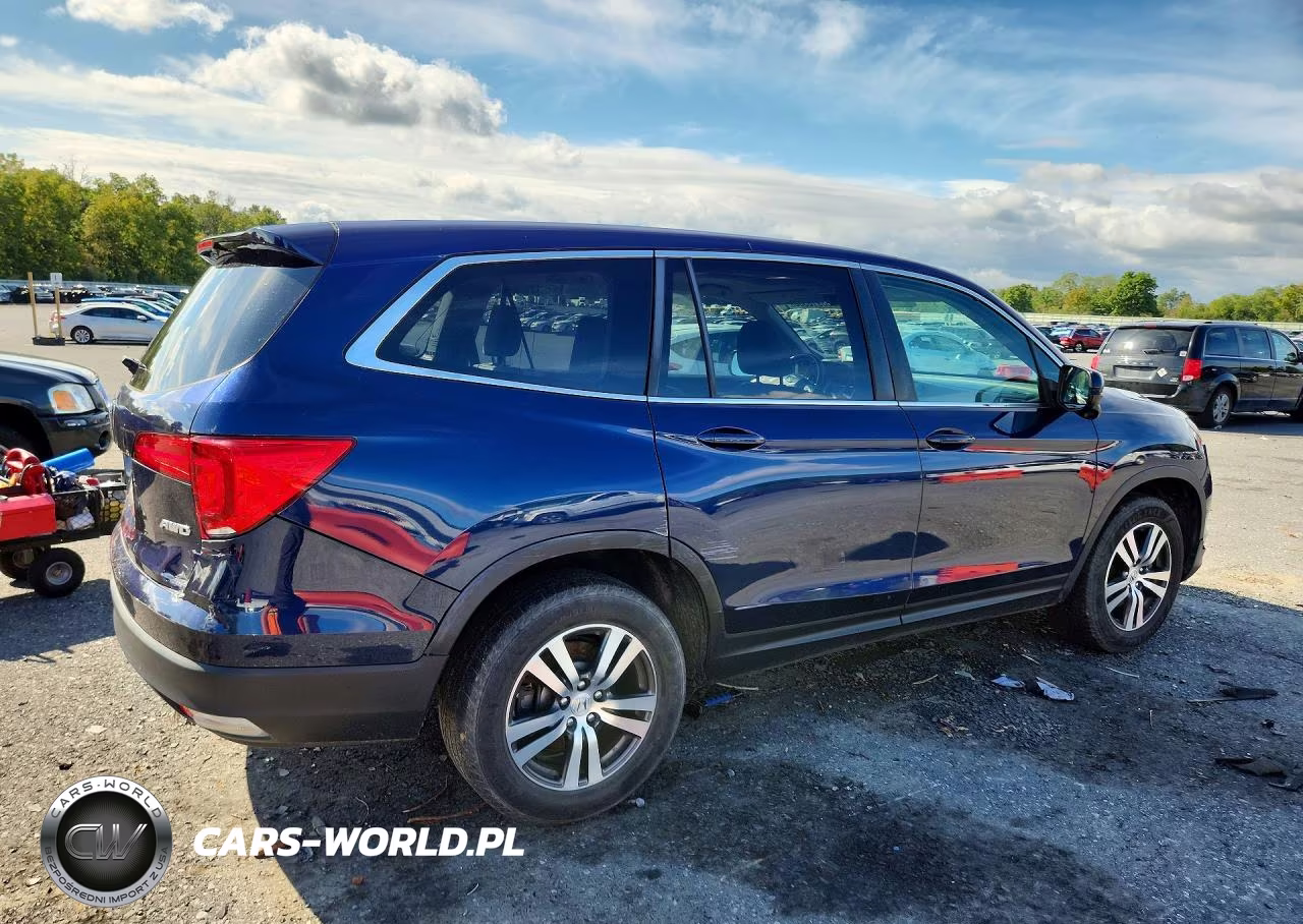 2016 Honda Pilot Exl VIN:5FNYF6H51GB064242 - 3