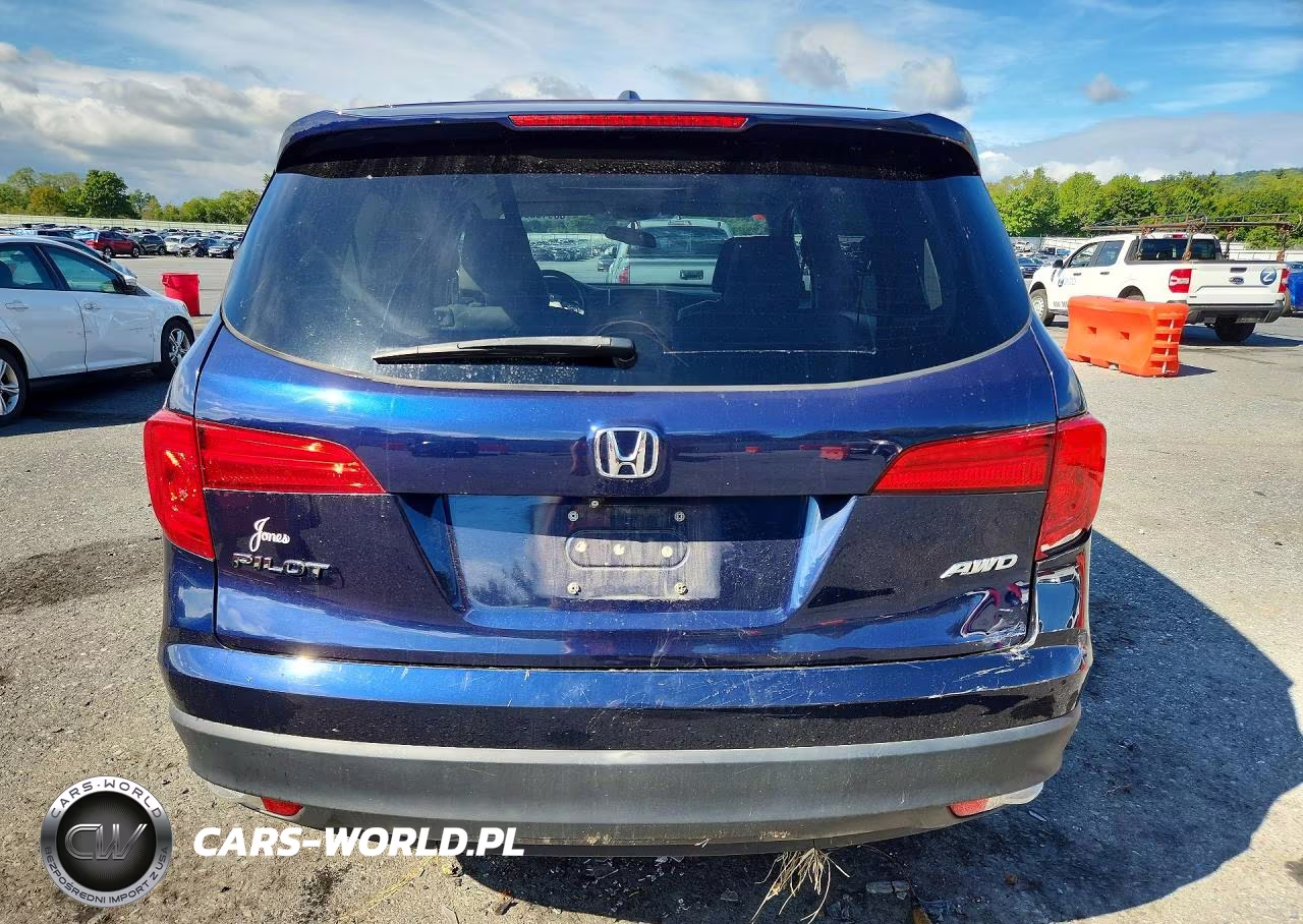 2016 Honda Pilot Exl VIN:5FNYF6H51GB064242 - 6