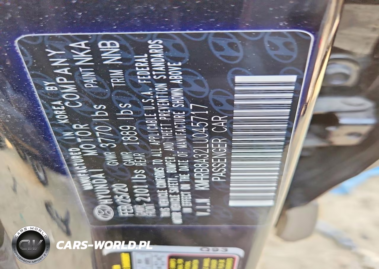 2020 Hyundai Venue Se VIN:KMHRB8A32LU045717 - 14