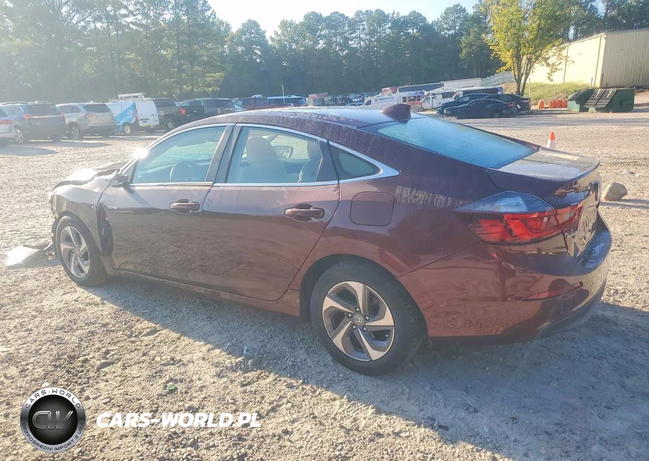 2019 Honda Insight Lx VIN:19XZE4F11KE008859 - 2