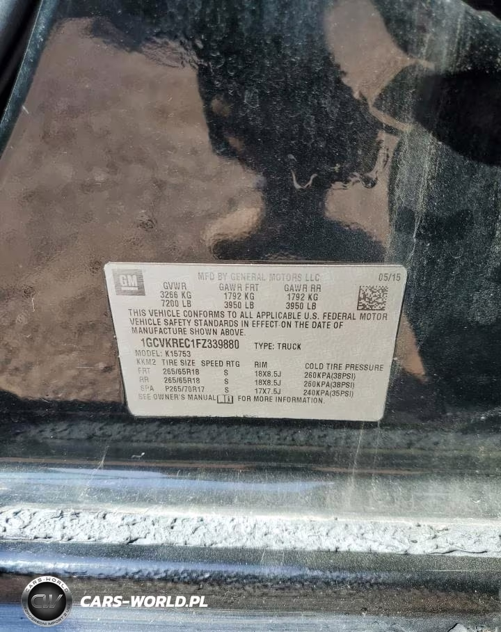 2015 Chevrolet Silverado K1500 Lt VIN:1GCVKREC1FZ339880 - 13