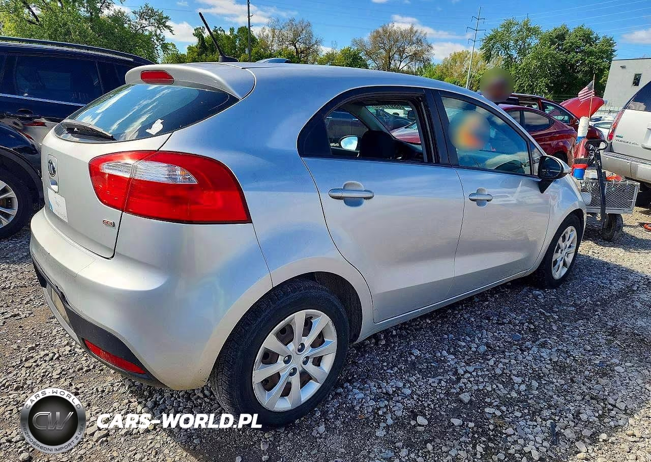 2014 Kia Rio Lx VIN:KNADM5A30E6419981 - 3