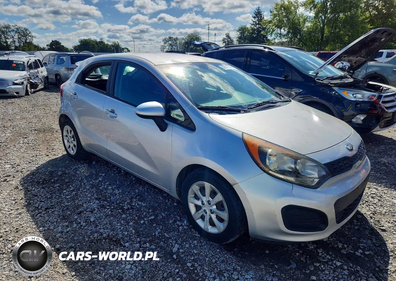 2014 Kia Rio Lx VIN:KNADM5A30E6419981 - 4