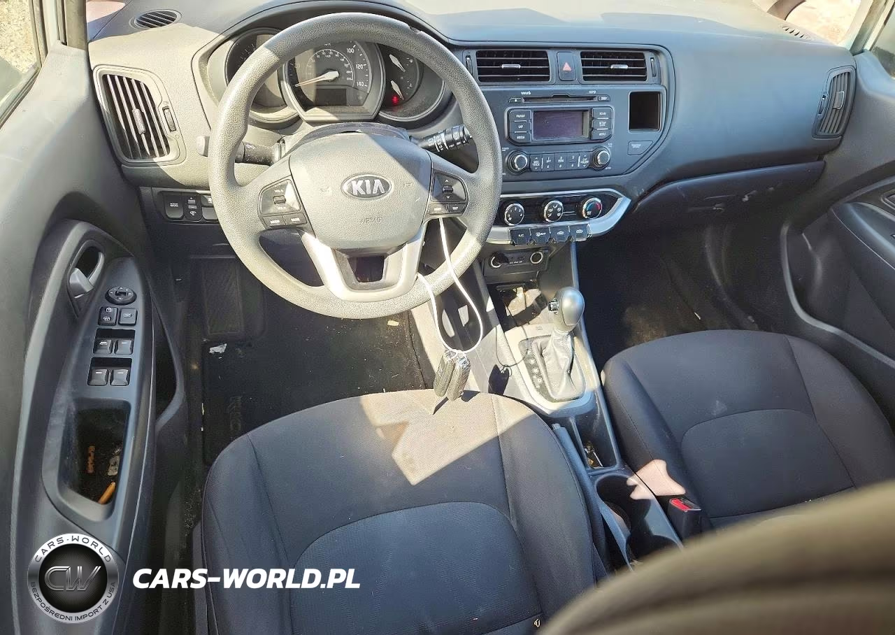 2014 Kia Rio Lx VIN:KNADM5A30E6419981 - 8
